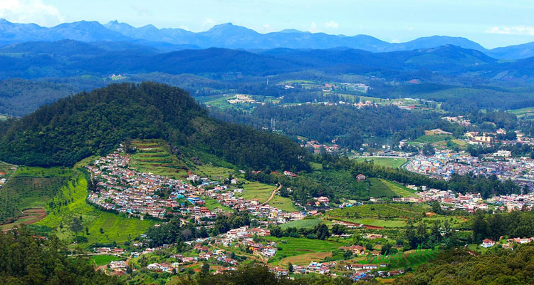 ooty side tourist places