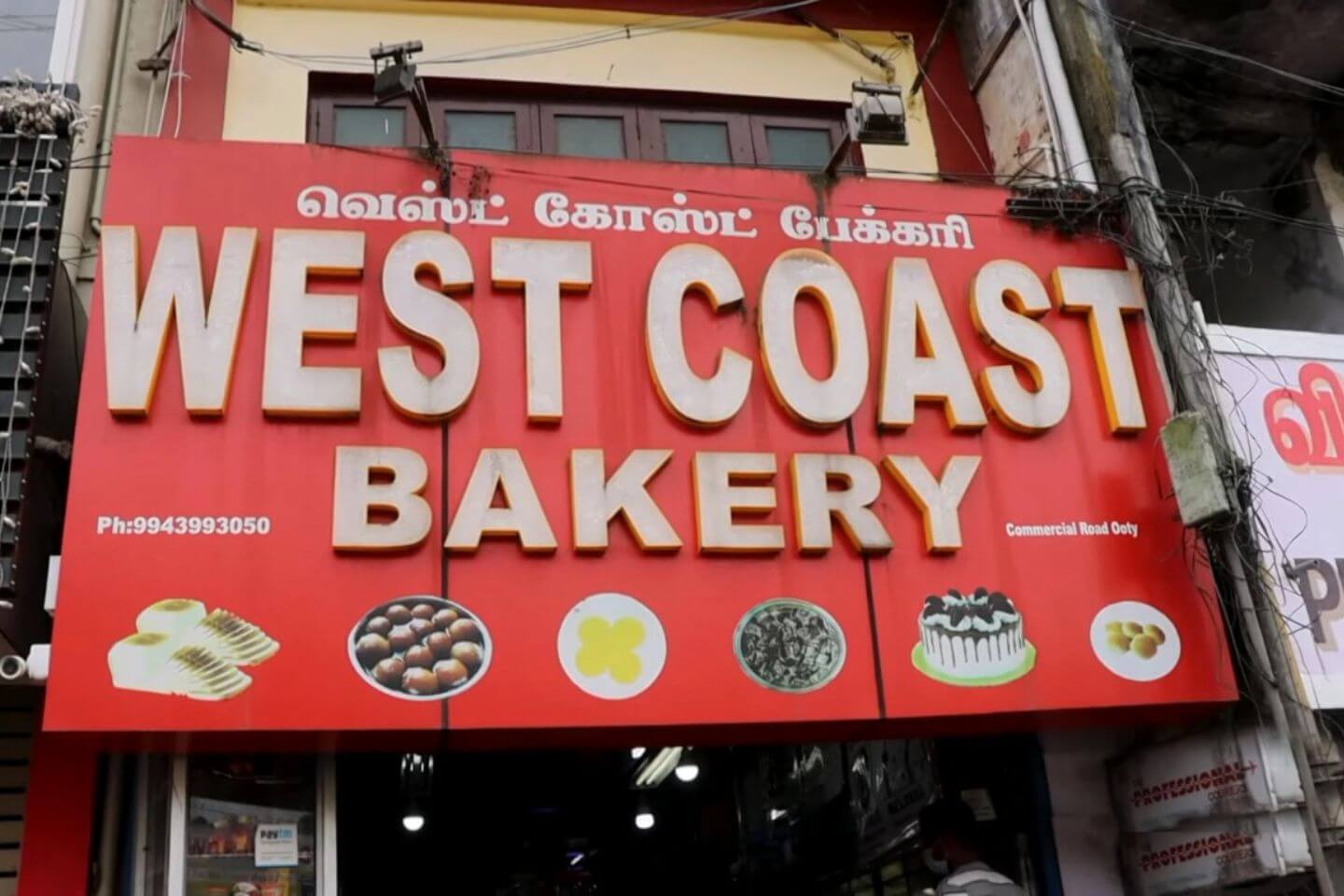 West Coast Bakery, Bakeries in Ooty
