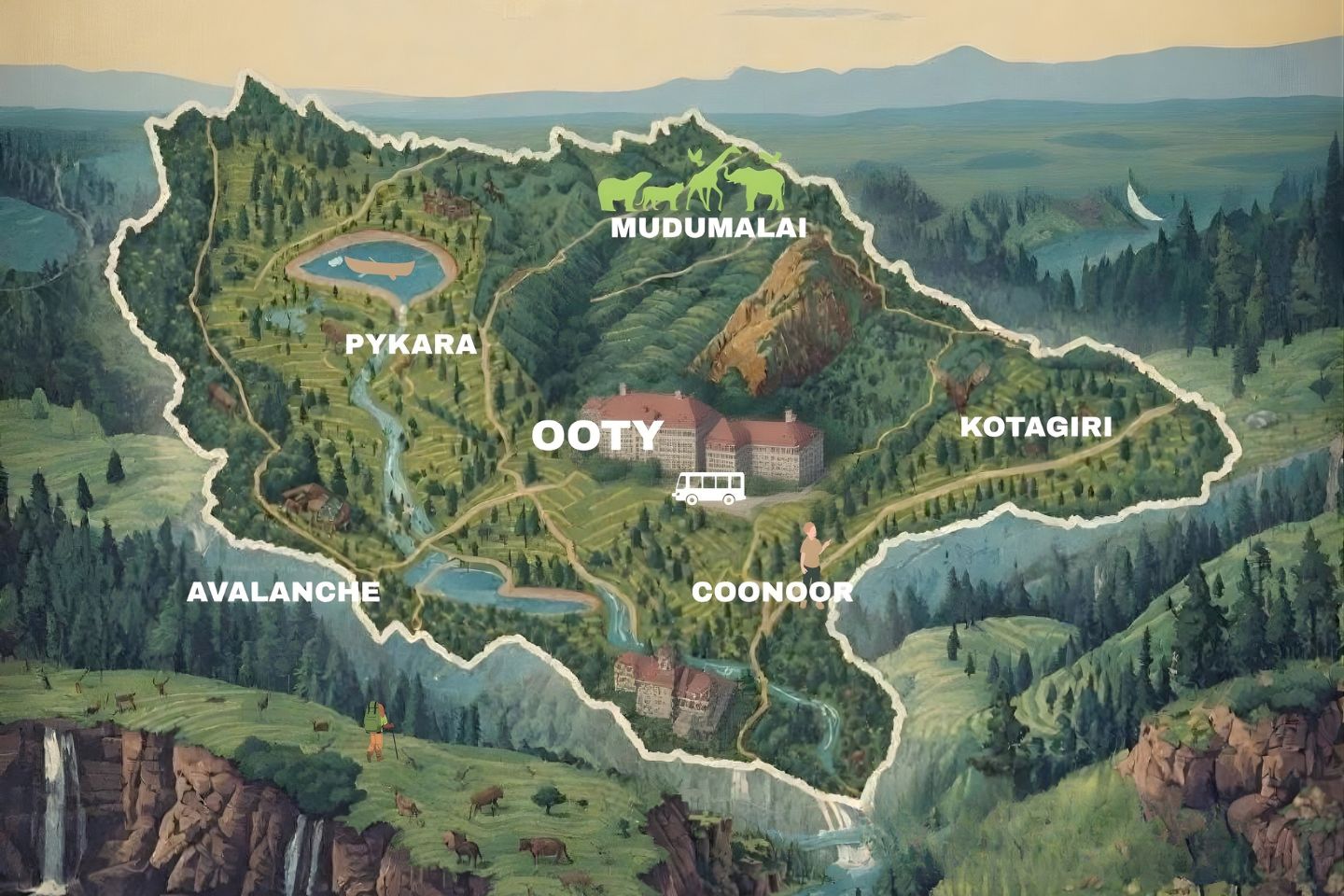 Geography of Ooty, India